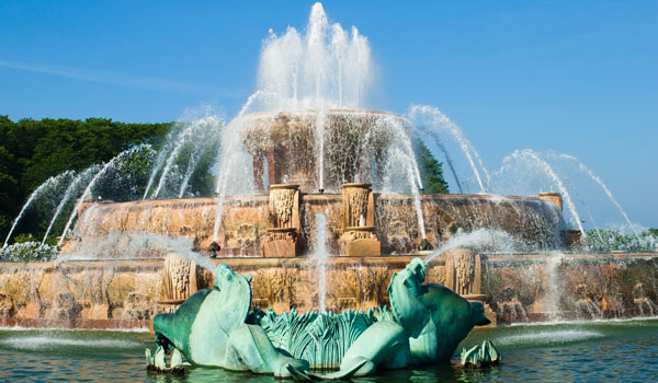 Buckingham Fountain Location